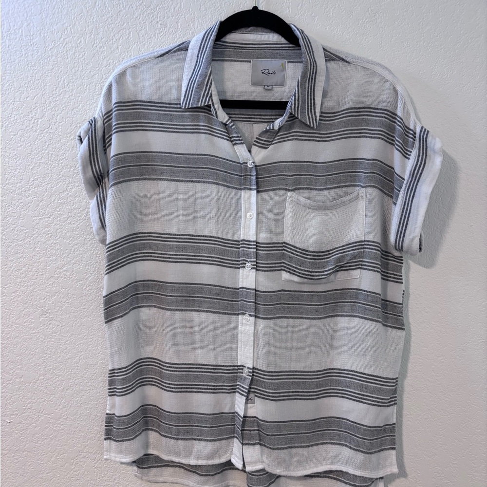 Rails Whitney Striped Button-Up Shirt Size XS